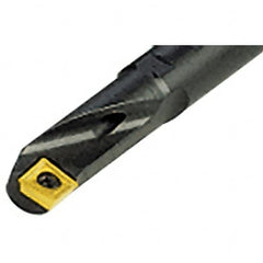 Iscar - 0.395" Min Bore Diam, 4-1/2" OAL, 3/8" Shank Diam, A-SXFOR Indexable Boring Bar - 1-1/8" Max Bore Depth, XOMT 0602.. Insert - Exact Tooling