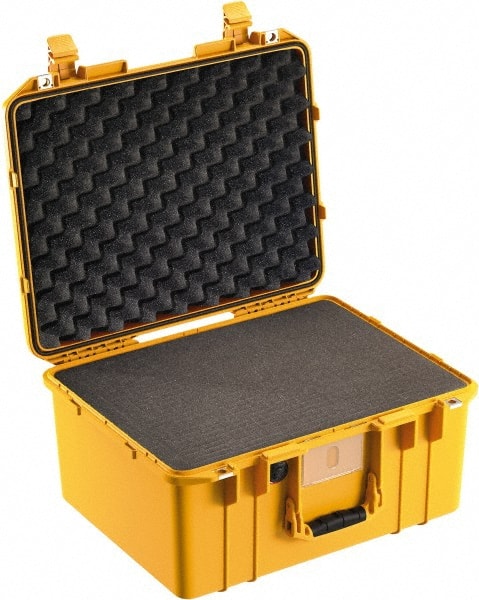 Pelican Products, Inc. - 15-51/64" Wide x 10-1/2" High, Aircase w/Foam - Yellow - Exact Tooling