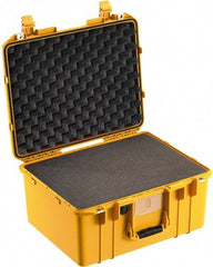 Pelican Products, Inc. - 15-51/64" Wide x 10-1/2" High, Aircase w/Foam - Yellow - Exact Tooling