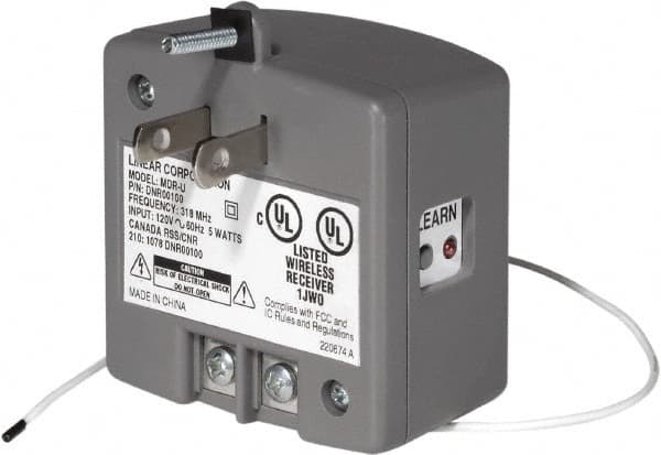 Linear - Electromagnet Lock Accessory - 1 Channel Wireless Receiver - Exact Tooling