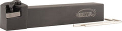 Hertel - MTJN, Right Hand Cut, 1" Shank Height x 1" Shank Width, Negative Rake Indexable Turning Toolholder - 6" OAL, TN..432 Insert Compatibility, Series Multi-Option - Exact Tooling