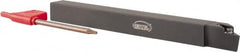 Hertel - SVAB, Right Hand Cut, 5/8" Shank Height x 5/8" Shank Width, Positive Rake Indexable Turning Toolholder - 4-1/2" OAL, VB..332 Insert Compatibility - Exact Tooling