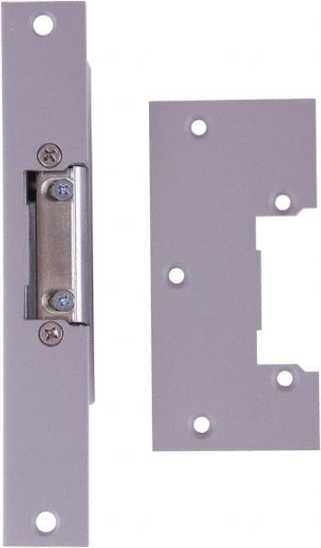 Aiphone - 6-5/16" Long x 1" Wide, Electric Door Strike - 12 Volt, VAC/VDC Power, Metal - Exact Tooling