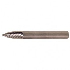 SG-3 Standard Cut Solid Carbide Bur-Pointed Tree Shape - Exact Tooling