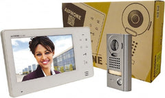 Aiphone - Security Camera Systems Type: Master Station/Door Station Kit Image Color: Color - Exact Tooling