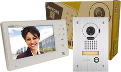 Aiphone - Security Camera Systems Type: Master Station/Door Station Kit Image Color: Color - Exact Tooling