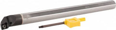Hertel - 0.48" Min Bore Diam, 6" OAL, 3/8" Shank Diam, E06SWLPR2 Indexable Boring Bar - 2-1/4" Max Bore Depth, WP.. 21.51 Insert, Screw-On Holding Method - Exact Tooling