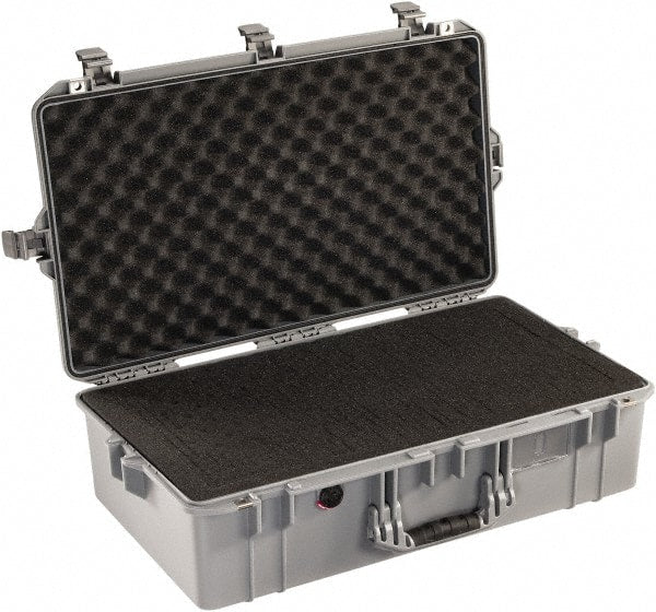 Pelican Products, Inc. - 16-49/64" Wide x 9-1/8" High, Aircase w/Foam - Silver - Exact Tooling