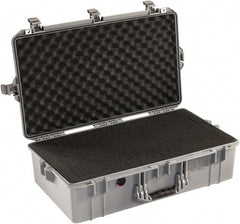 Pelican Products, Inc. - 16-49/64" Wide x 9-1/8" High, Aircase w/Foam - Silver - Exact Tooling