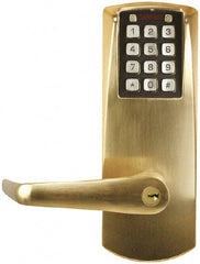 Kaba Access - Combination Entry with Key Override Lever Lockset for 1-3/8 to 2-1/2" Thick Doors - Exact Tooling