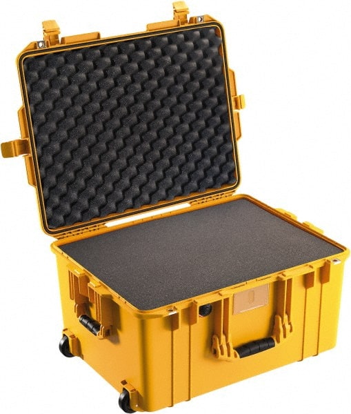 Pelican Products, Inc. - 18-51/64" Wide x 13-1/4" High, Aircase w/Foam - Yellow - Exact Tooling