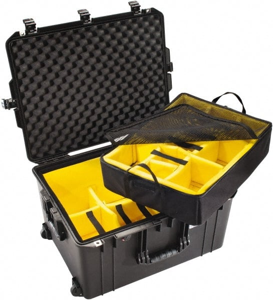 Pelican Products, Inc. - 20-21/32" Wide x 14-7/8" High, Aircase w/Divider & Wheels - Exact Tooling