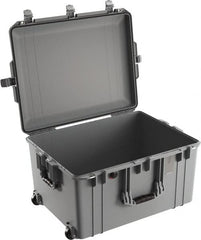 Pelican Products, Inc. - 20-21/32" Wide x 14-7/8" High, Aircase w/Wheels - Silver - Exact Tooling