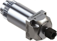 Command Tooling - 0.2mm to 7mm Capacity, 43mm Projection, Swiss Star, ER11 Collet Chuck - 106mm OAL, 34mm Shank Diam - Exact Tooling
