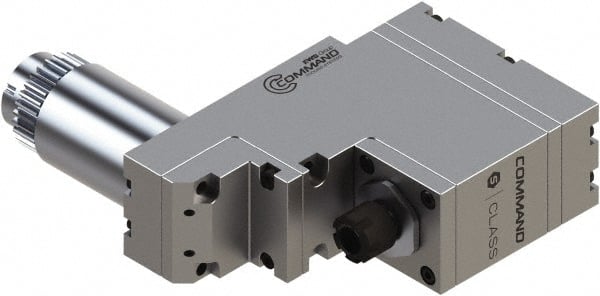 Command Tooling - 0.2mm to 7mm Capacity, 83mm Projection, Swiss Star, ER11 Collet Chuck - 146mm OAL, 34mm Shank Diam - Exact Tooling