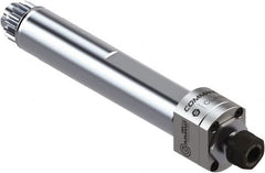 Command Tooling - 0.2mm to 7mm Capacity, 44mm Projection, Swiss Citizen, ER11 Collet Chuck - 133mm OAL, 25mm Shank Diam - Exact Tooling