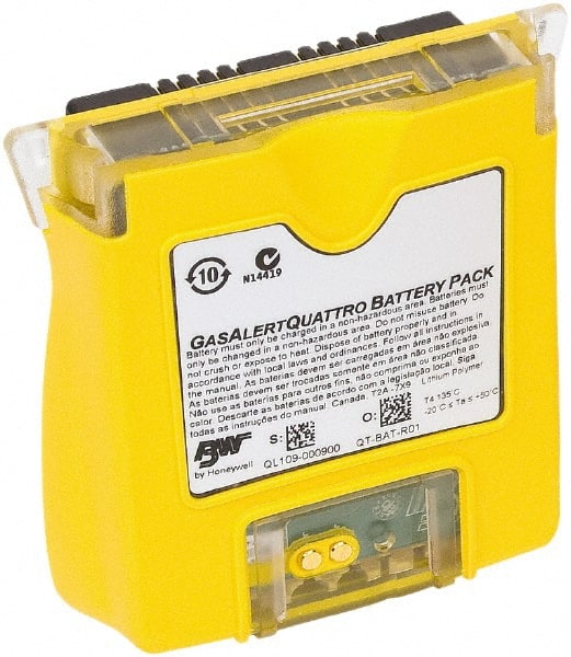 BW Technologies by Honeywell - Gas Detector Battery Pack - Use with GasAlert Quattro Gas Detectors - Exact Tooling