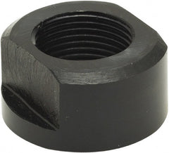 Parlec - Machine Tool Arbor Nuts Compatible Arbor Diameter (Inch): 1-1/2 Thread Size: 1-1/2 - 12 - Exact Tooling