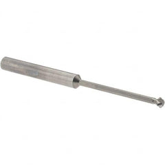 Accupro - 5/32° 5/32" Cut Diam, 0.078" Cut Width, 3/16" Shank, Solid Carbide Double-Angle Cutter - Exact Tooling