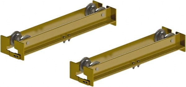 CIGNYS - 4,000 Lb Load Capacity, Steel Bridge Crane - 10 to 30' Span - Exact Tooling