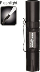 Bayco - LED Bulb, Industrial/Tactical Flashlight - Black Aluminum Body, AA Batteries - Exact Tooling