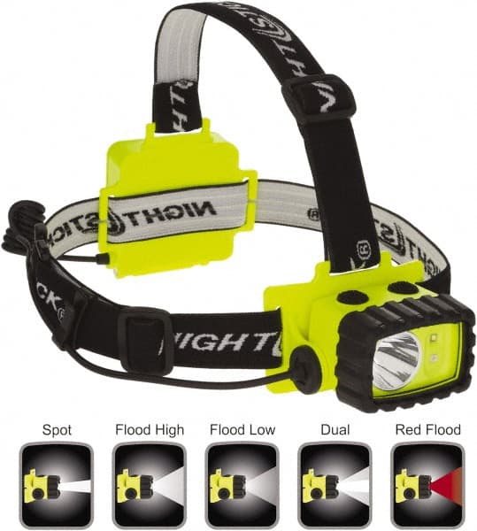 Bayco - LED Bulb, Hands-free Flashlight - Green Polycarbonate Body, AA Batteries - Exact Tooling