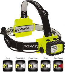 Bayco - LED Bulb, Hands-free Flashlight - Green Polycarbonate Body, AA Batteries - Exact Tooling