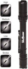 Bayco - LED Bulb, Industrial/Tactical Flashlight - Black Aluminum Body, AAA Batteries - Exact Tooling