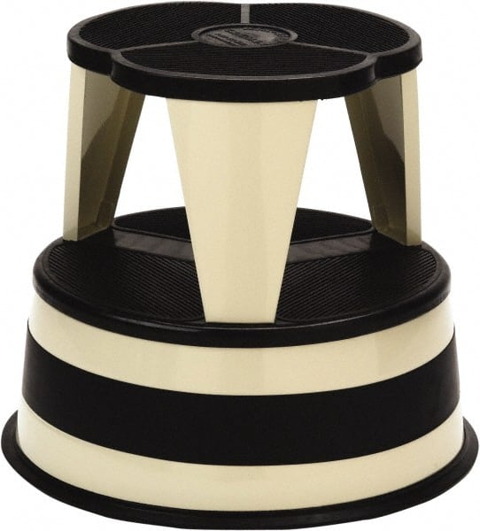 Cramer - 14-1/2" High, Sand Step Stool - Steel, 350 Lb Capacity, Type 1AA Industry Rating - Exact Tooling