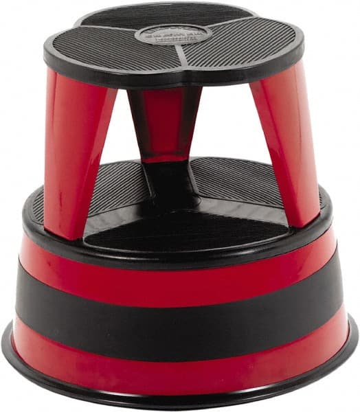 Cramer - 2 Steps, 1-3/16' High, Type IA Rating, Steel Step Stand - 350 Lb Capacity - Exact Tooling