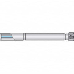 Allied Machine and Engineering - Axial Clamp Straight Shank Modular Reamer Body - Exact Tooling