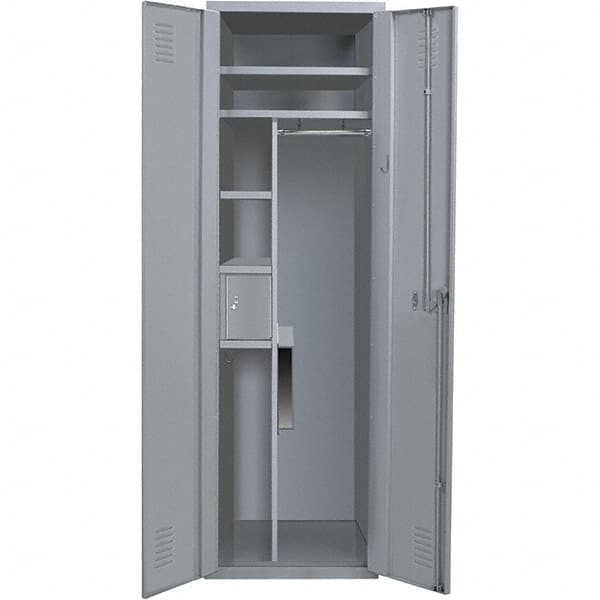 Hallowell - 1 Door, 1 Tier, Welded Locker - Exact Tooling