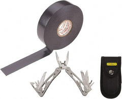 3M - 3/4" x 66', Black Vinyl Electrical Tape - Series 88, 8.5 mil Thick, 20 Lb./Inch Tensile Strength - Exact Tooling