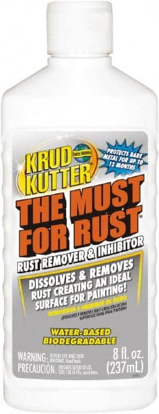 Krud Kutter - 8 oz Bottle Rust Remover - VOC Content g/L 45, Removes Rust Deposits - Exact Tooling