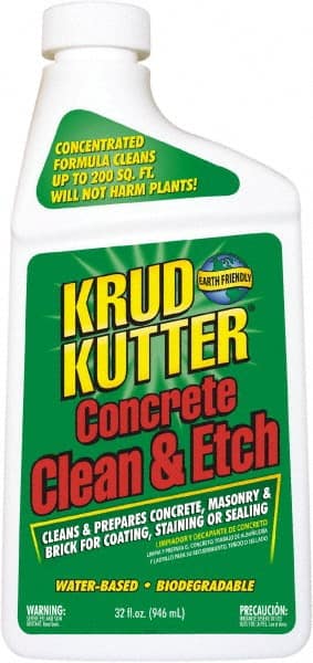 Krud Kutter - 32 Fl oz Spray Bottle Cleaner/Etcher - 200 to 300 Sq Ft/Gal Coverage - Exact Tooling