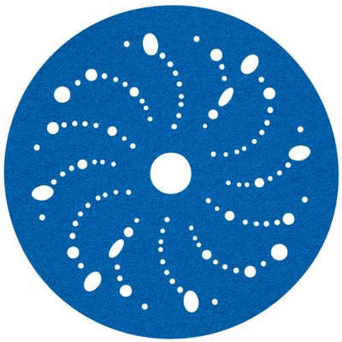 3M Hookit Blue Abrasive Disc 321U Multi-hole 36157 5″ 80 - Exact Tooling