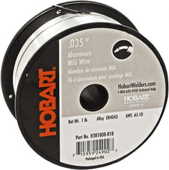 Hobart Welding Products - MIG Welding Wire Industry Specification: ER4043 Wire Diameter: 0.03000 (Decimal Inch) - Exact Tooling