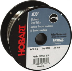 Hobart Welding Products - MIG Welding Wire Industry Specification: ER308L Wire Diameter: 0.03000 (Decimal Inch) - Exact Tooling