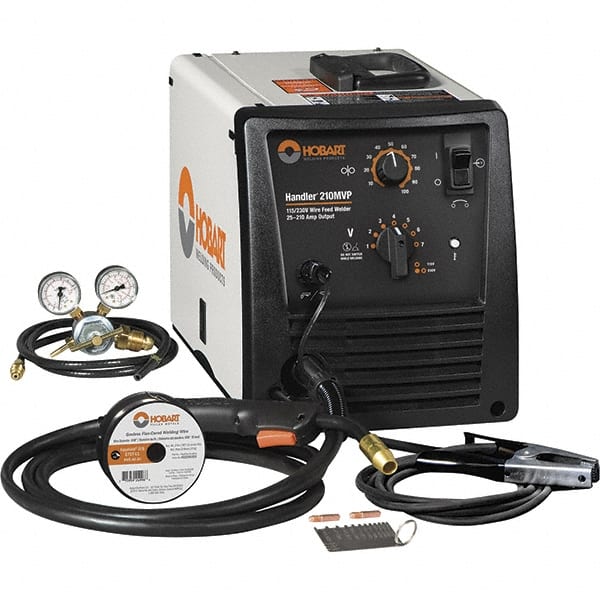 Hobart Welding Products - MIG Welders Amperage Rating: 25-190 Output Current: DC - Exact Tooling