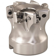 Seco - 35mm Cut Diam, 0.9mm Max Depth, 0.6299" Arbor Hole, 6 Inserts, LOHT06 Insert Style, Indexable Copy Face Mill - R220.21 Cutter Style, 1.378 High, Series Doubleoctomill - Exact Tooling