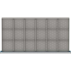 LISTA - 18-Compartment Drawer Divider Layout for 3.15" High Drawers - Exact Tooling
