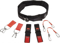 Proto - 48" Tool Tether Kit - D-Ring Connection, 48" Extended Length, Black - Exact Tooling