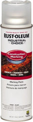 Rust-Oleum - 15 fl oz Clear Marking Paint - Water-Based Formula - Exact Tooling