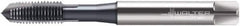 Walter-Prototyp - M4x0.70 Metric, 3 Flute, TiCN Finish, Cobalt Spiral Point Tap - Plug Chamfer, Right Hand Thread, 63mm OAL, 12mm Thread Length, 4.5mm Shank Diam, 6GX Class of Fit, Series M2023306 - Exact Tooling