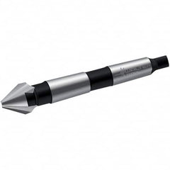 Walter-Titex - 80mm Head Diam, 3 Flute 60° High Speed Steel Countersink - Exact Tooling