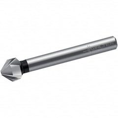 Walter-Titex - 6mm Head Diam, 5mm Shank Diam, 3 Flute 90° High Speed Steel Countersink - Exact Tooling