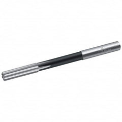 Walter-Titex - 9mm Cobalt 6 Flute Chucking Reamer - Straight Flute, 9mm Straight Shank, 36mm Flute Length, 125mm OAL - Exact Tooling