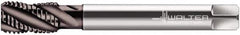 Walter-Prototyp - M8x1.00 Metric Fine 4 Flute 6HX Bottoming Spiral Flute Tap - Cobalt, Hardlube Finish, 90mm OAL, Right Hand Flute, Right Hand Thread, Series 2156062 - Exact Tooling
