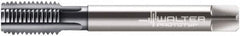 Walter-Prototyp - M16x1.50 Metric Fine 6HX 4 Flute TiCN Finish Powdered Metal Straight Flute Machine Tap - Bottoming, Right Hand Thread, 100mm OAL, 21mm Thread Length, Oversize - Exact Tooling