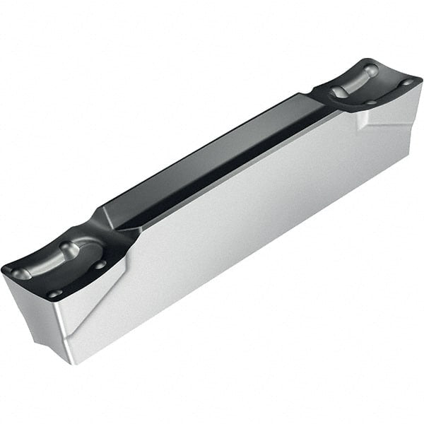 Walter - 3E500N04GX GD3 Grade WSM43S, 5mm Cutting Width Carbide Grooving Insert - Neutral, 0.4mm Corner Radius, TiAlN/Al2O3/Al Finish - Exact Tooling